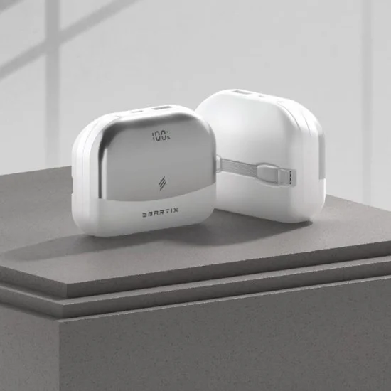 Smartix Powerx Premium 10000Mah Power Bank - White